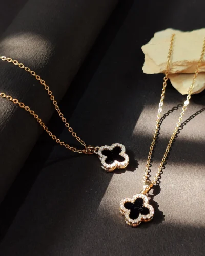 Lucky Clover Blossom Necklace